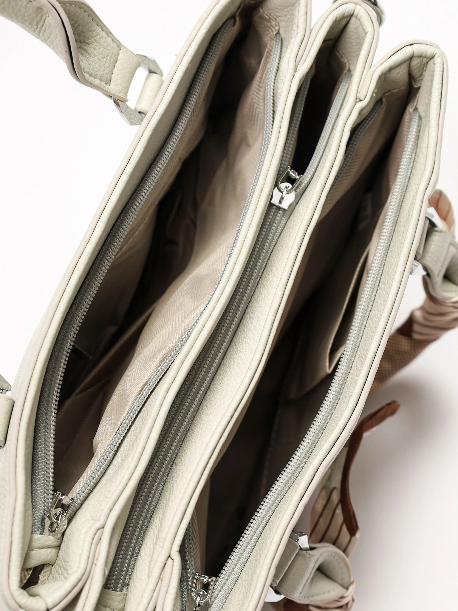 Сумка-тоут с декоративным платком в ассортименте